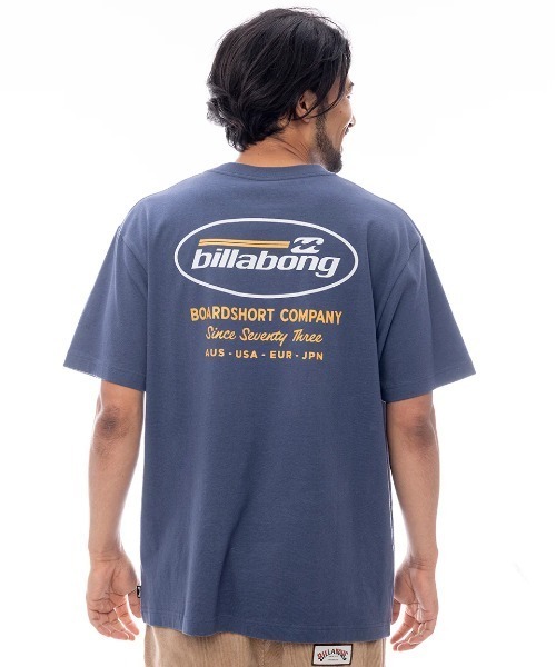 BILLABONG(ビラボン)の「BILLABONG メンズ 【BAD DOG WORKWEAR】 BAD DOG Tシャツ 【2025年春夏モデル】/ビラボンバックプリント半袖Tシャツ(Tシャツ/カットソー・メンズ・ネイビー/オフホワイト・MEDIUM/LARGE/X-LARGE)」の2枚目の写真