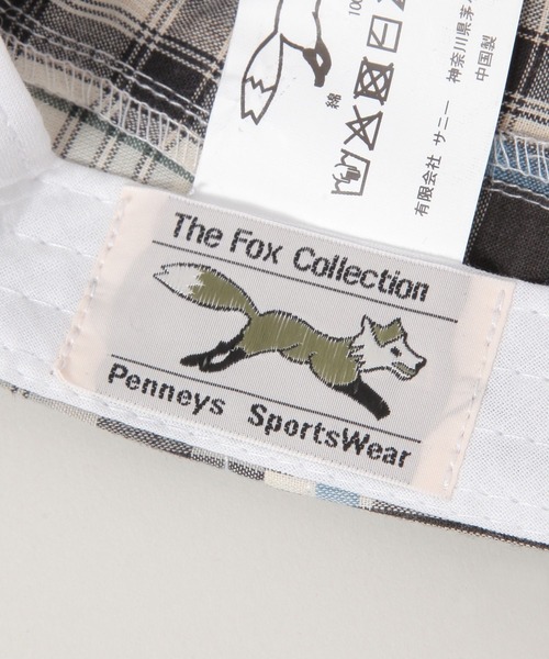 RAGEBLUE（レイジブルー）の「【THE FOX】チェック柄キャップ（キャップ・メンズ・ブラック・FREE）」の10枚目の写真