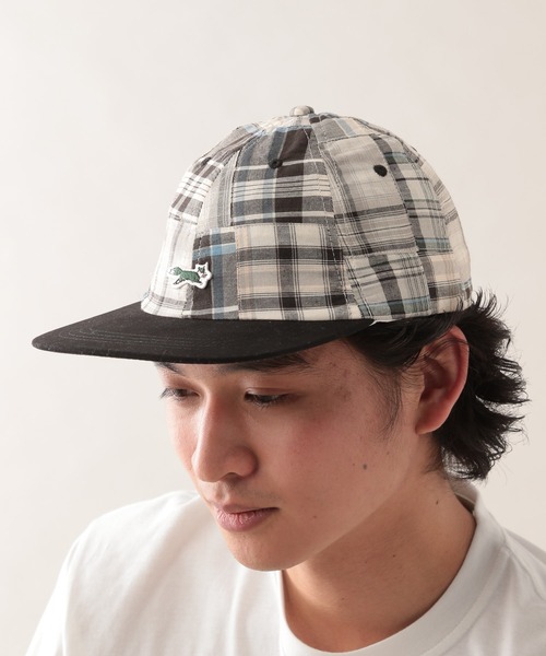 RAGEBLUE（レイジブルー）の「【THE FOX】チェック柄キャップ（キャップ・メンズ・ブラック・FREE）」の14枚目の写真