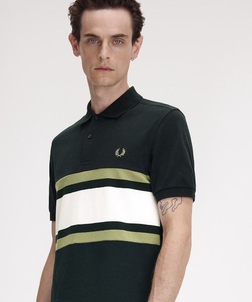 Panelled Polo Shirt／パネルポロシャツ