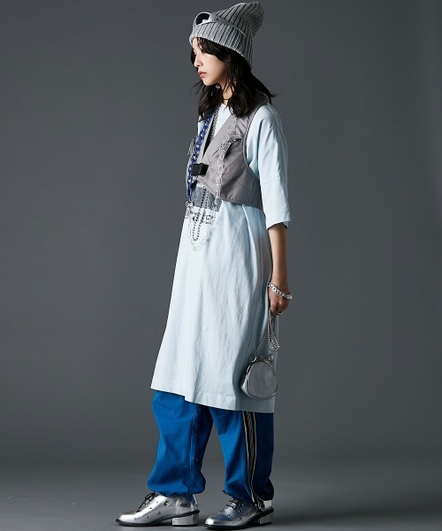 GEVS.(ジェイヴィス)の「ナイロンベスト<大きいサイズ有>GEVS.(ベスト・レディース・ブラック/グレー・3L/LL/L/M/5L/4L)」の19枚目の写真