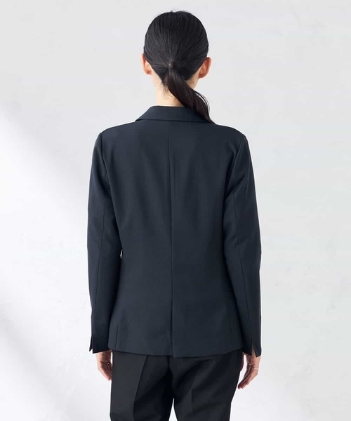 a.v.v(アーヴェヴェ)の「【洗える/ストレッチ/UVカット】麻調ストレッチテーラードジャケット(テーラードジャケット・レディース・グレー/ベージュ/ネイビー・42/40/38/36/34)」の20枚目の写真
