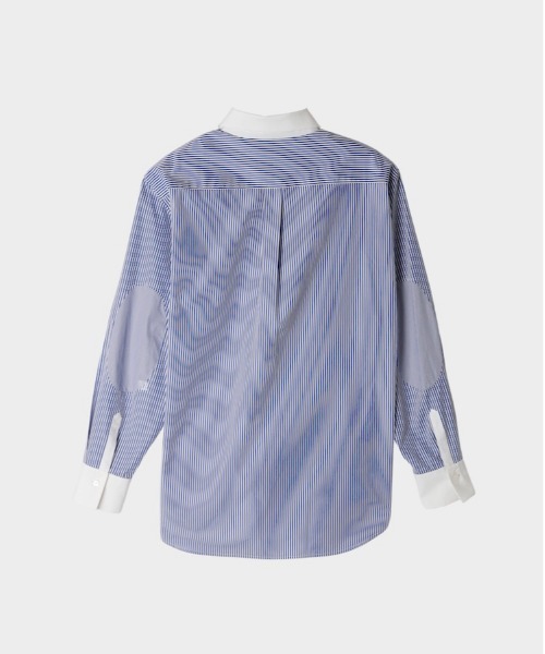 CINOH（チノ）の「トーマスメイソン カラーセパレーテッドシャツ（シャツ/ブラウス・メンズ・ブルー系その他・46/38/48/44）」の6枚目の写真