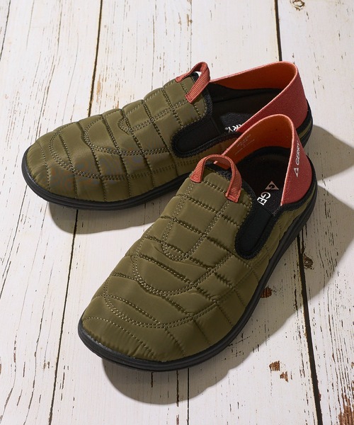 GERRY（ジェリー）の「【GERRY】メンズ 高反発インソール 難燃加工 キルティング モックシューズ / キャンプ スリッポンシューズ（スリッポン・メンズ・ブラック/カーキ/ネイビー・MEDIUM/LARGE/X-LARGE/SMALL）」の5枚目の写真