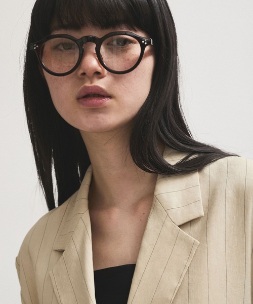 ADAM ET ROPE'（アダムエロペ）の「【WEB限定】クラウンパントフラットレンズサングラス（サングラス・レディース・ダークブラウン/ブラック/ブラック系その他・FREE）」の3枚目の写真