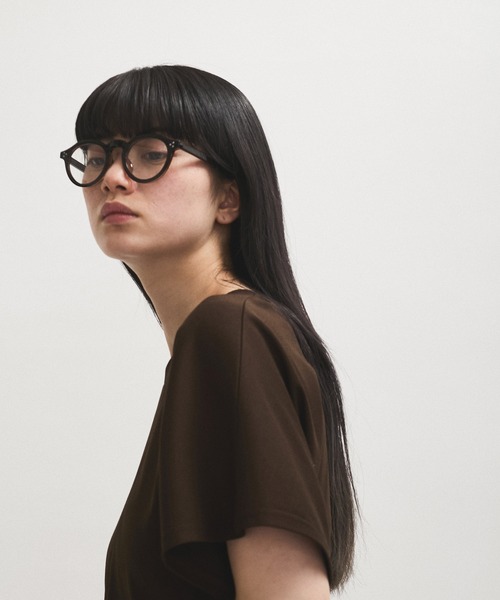 ADAM ET ROPE'（アダムエロペ）の「【WEB限定】クラウンパントフラットレンズサングラス（サングラス・レディース・ダークブラウン/ブラック/ブラック系その他・FREE）」の5枚目の写真