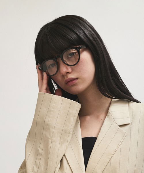 ADAM ET ROPE'（アダムエロペ）の「【WEB限定】クラウンパントフラットレンズサングラス（サングラス・レディース・ダークブラウン/ブラック/ブラック系その他・FREE）」の6枚目の写真