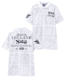 2点セット　Norton ノートン　イギリス国旗　刺繍　ブラック ポロシャツ　M Amazon | [ノートン] ポロシャツ シリーズ フライングエンブレム