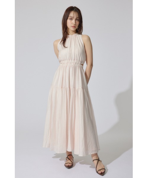 【rienda】新品、未使用ホルターネックワンピースSサイズ rienda | 【AKB48 千葉恵里さん着用】【女神ワンピ