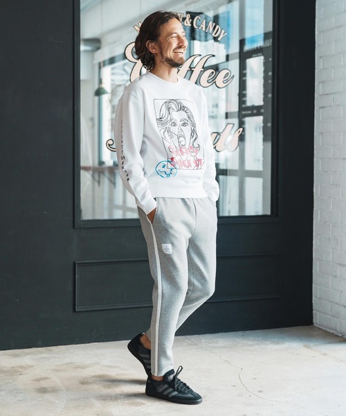 seventy seven(セブンティセブン)の「msw1661-middle onz sweat shirts (77LADY) スウェット(スウェット・メンズ・ホワイト/ブラック/アッシュ・S/M/L/XL)」の12枚目の写真