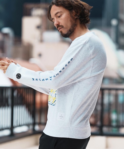 seventy seven(セブンティセブン)の「msw1661-middle onz sweat shirts (77LADY) スウェット(スウェット・メンズ・ホワイト/ブラック/アッシュ・S/M/L/XL)」の16枚目の写真
