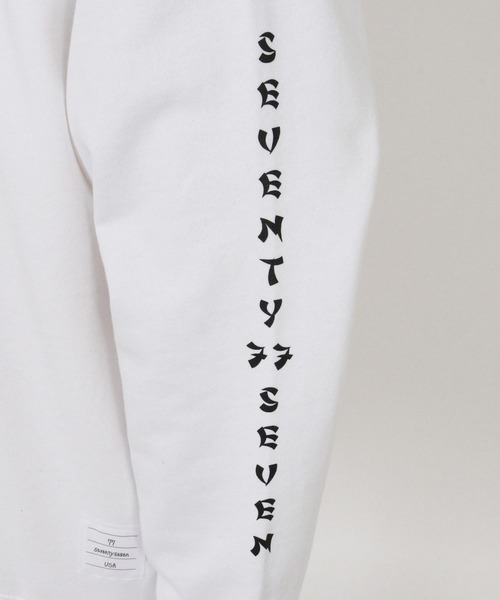 seventy seven(セブンティセブン)の「msw1661-middle onz sweat shirts (77LADY) スウェット(スウェット・メンズ・ホワイト/ブラック/アッシュ・S/M/L/XL)」の22枚目の写真