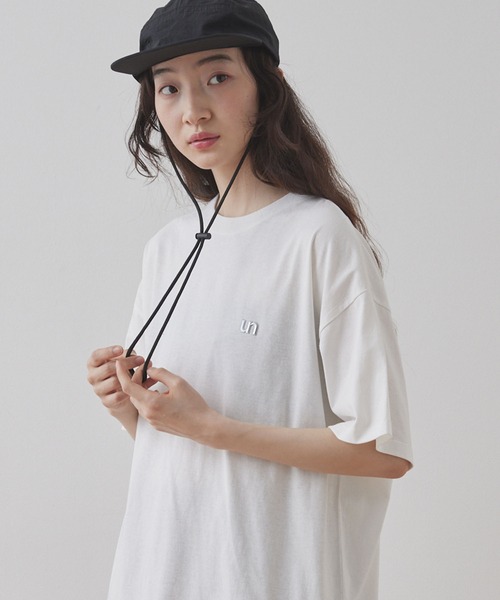 Unblend（アンブレンド）の「【Unblend】幾何学柄/立体プリント グラフィック ハーフスリーブTシャツ（Tシャツ/カットソー・レディース・ブラック/レッド/ホワイト/ブラック系・FREE）」の2枚目の写真