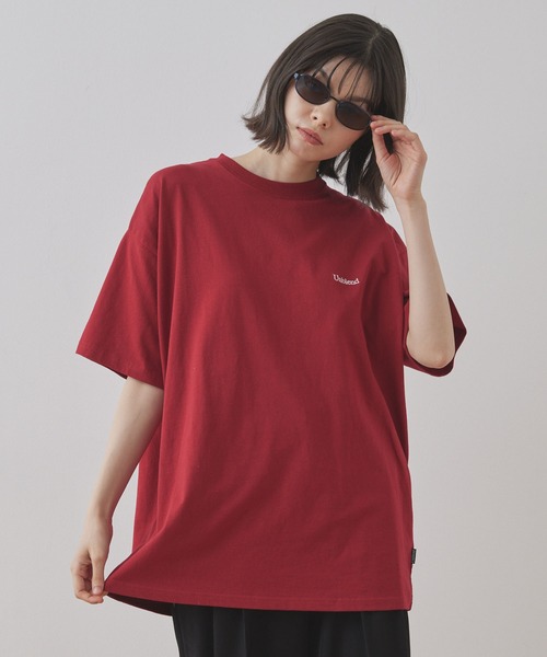 Unblend（アンブレンド）の「【Unblend】幾何学柄/立体プリント グラフィック ハーフスリーブTシャツ（Tシャツ/カットソー・レディース・ブラック/レッド/ホワイト/ブラック系・FREE）」の13枚目の写真