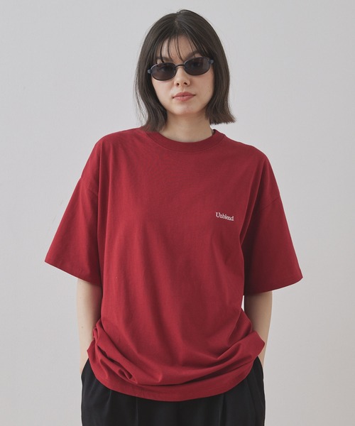 Unblend（アンブレンド）の「【Unblend】幾何学柄/立体プリント グラフィック ハーフスリーブTシャツ（Tシャツ/カットソー・レディース・ブラック/レッド/ホワイト/ブラック系・FREE）」の14枚目の写真