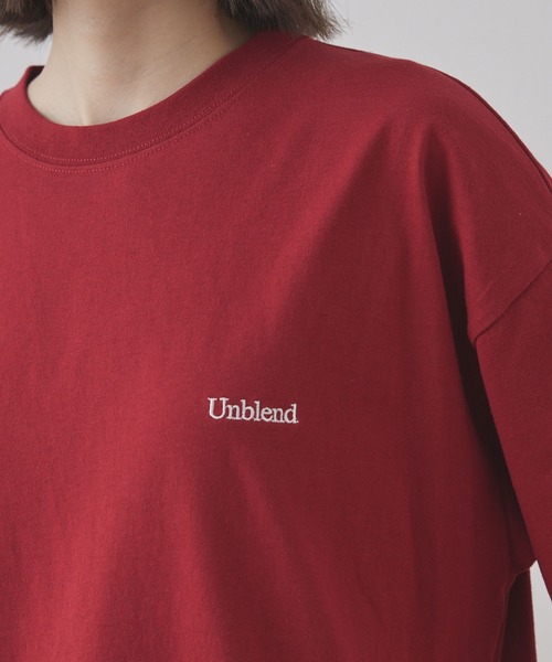 Unblend（アンブレンド）の「【Unblend】幾何学柄/立体プリント グラフィック ハーフスリーブTシャツ（Tシャツ/カットソー・レディース・ブラック/レッド/ホワイト/ブラック系・FREE）」の22枚目の写真