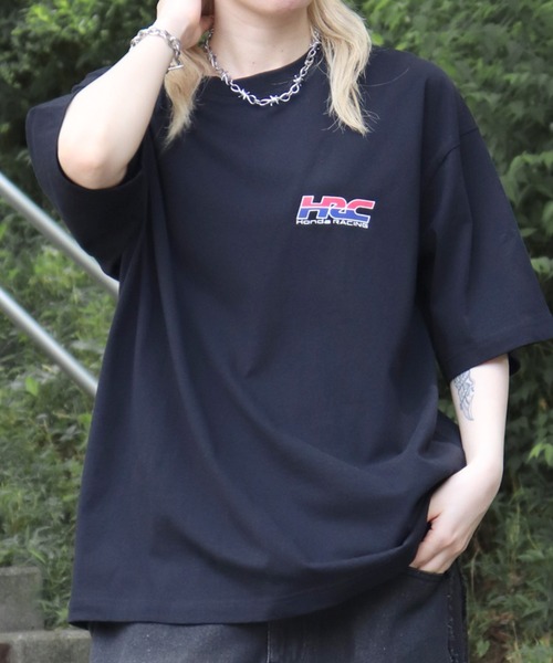 ILL'S（イルズ）の「【HONDA / ホンダ】ワンポイントプリント ボックスシルエット 半袖Tシャツ カットソー メンズ レディース（Tシャツ/カットソー・メンズ・ホワイト/ホワイト系その他3/ブラック系その他3/ホワイト系その他2/ブラック/ブラック系その他2・M/L）」の17枚目の写真