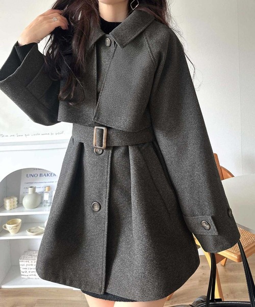 かわいさも、大人っぽさも叶える。着こなし自在の2way仕様が嬉しい