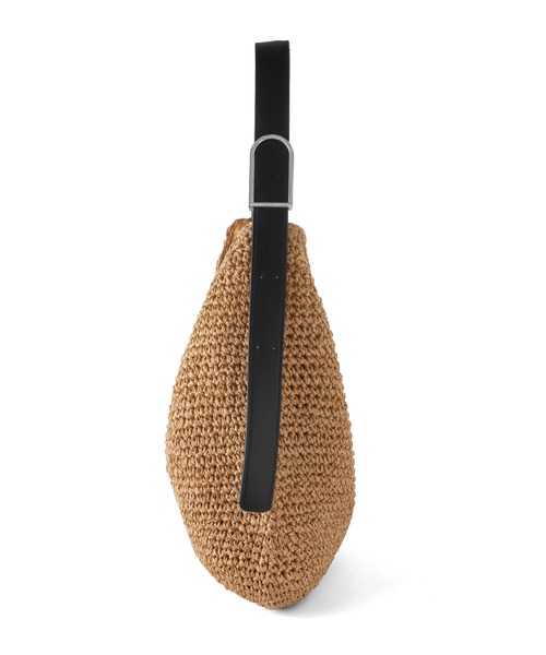 ANEMONE（アネモネ）の「ショルダーカゴバッグ（かごバッグ・レディース・オレンジ/グリーン/ブラック/グレー・FREE）」の9枚目の写真