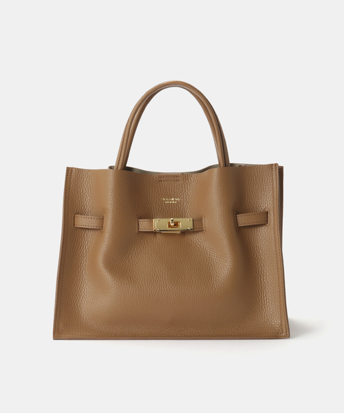 VIOLAd'ORO(ヴィオラドーロ)の「VIOLAd’ORO/ヴィオラドーロ TRERO TOTE(トートバッグ・レディース・ブラック/ベージュ系その他・FREE)」の2枚目の写真