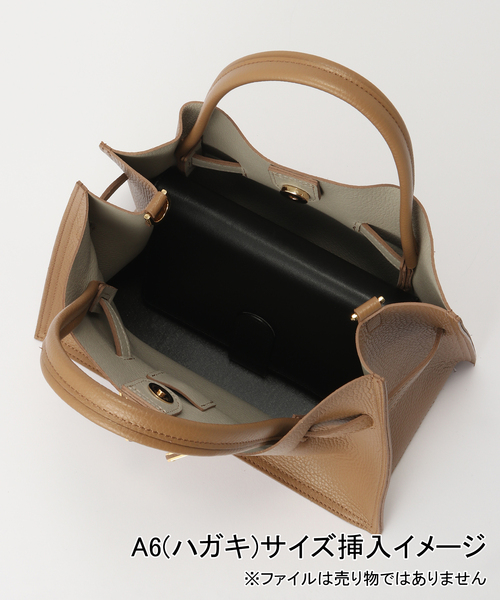 VIOLAd'ORO(ヴィオラドーロ)の「VIOLAd’ORO/ヴィオラドーロ TRERO TOTE(トートバッグ・レディース・ブラック/ベージュ系その他・FREE)」の7枚目の写真
