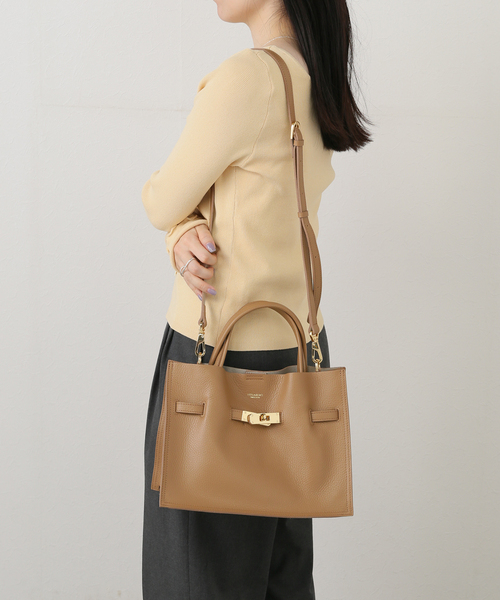 VIOLAd'ORO(ヴィオラドーロ)の「VIOLAd’ORO/ヴィオラドーロ TRERO TOTE(トートバッグ・レディース・ブラック/ベージュ系その他・FREE)」の14枚目の写真