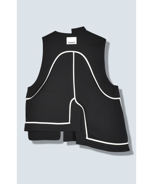 OMMO オーエムエムオー 23AW PADDING CIRCLE VEST ナイロン
