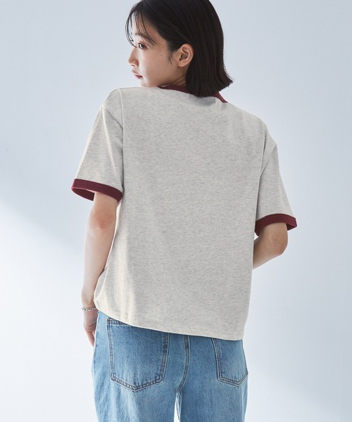 美品】holiday OFFICE リンガーTシャツ　M　半袖　レディース　夏 1843113_24320704_1405569450_k3.jpg