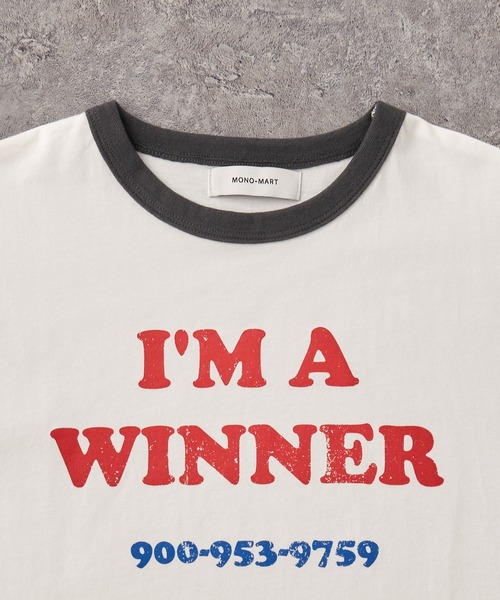 セール】ヴィンテージグラフィックプリント半袖リンガーTシャツ