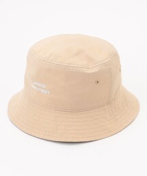 J.PRESS YORK STREET | 【UNISEX】ロゴ刺繍バケットハット(ハット)