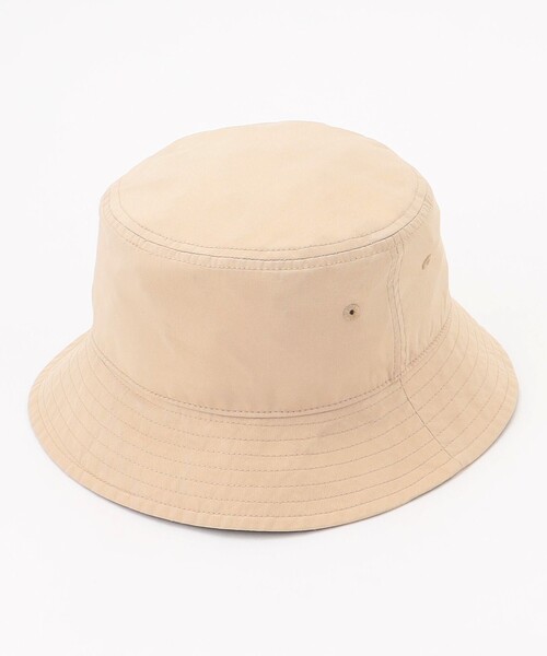 J.PRESS YORK STREET（ジェイプレスヨークストリート）の「【UNISEX】ロゴ刺繍バケットハット（ハット・メンズ・ベージュ系/スカイブルー系/ネイビー系・F）」の4枚目の写真
