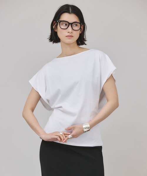 バックシャーリングTシャツ Curensology(カレンソロジー)/バックシャーリングTシャツ（T