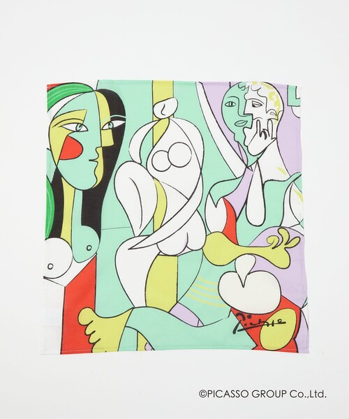 BEAUTY&YOUTH UNITED ARROWS(ビューティーアンドユースユナイテッドアローズ)の「<PICASSO × BEAUTY&YOUTH> Sculptor バンダナ(バンダナ/スカーフ・メンズ・その他3・FREE)」の2枚目の写真