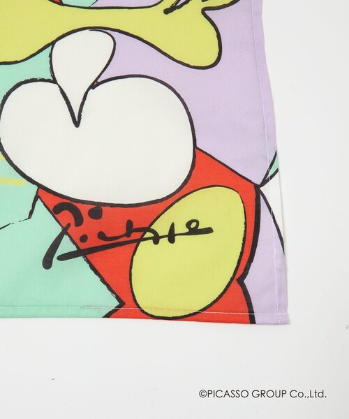 BEAUTY&YOUTH UNITED ARROWS(ビューティーアンドユースユナイテッドアローズ)の「<PICASSO × BEAUTY&YOUTH> Sculptor バンダナ(バンダナ/スカーフ・メンズ・その他3・FREE)」の3枚目の写真