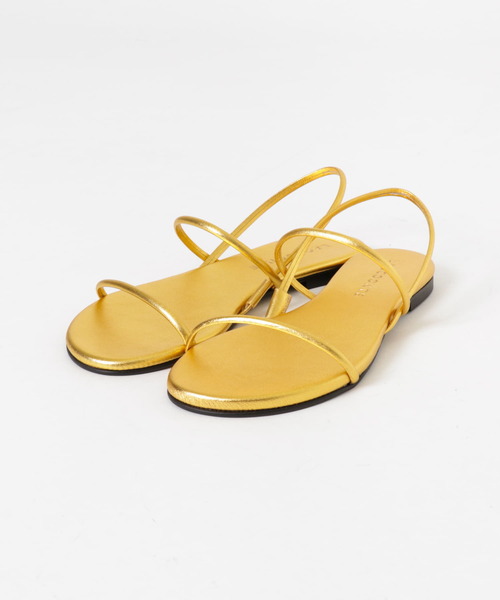 LAOCOONTE（ラオコンテ）の「LAOCOONTE　ALUA Century（サンダル・レディース・ゴールド・36/37/38）」の2枚目の写真