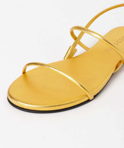 LAOCOONTE（ラオコンテ）の「LAOCOONTE　ALUA Century（サンダル・レディース・ゴールド・36/37/38）」の6枚目の写真