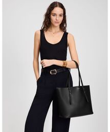 セール】ノット ラージ ジップ トート（トートバッグ）｜kate spade
