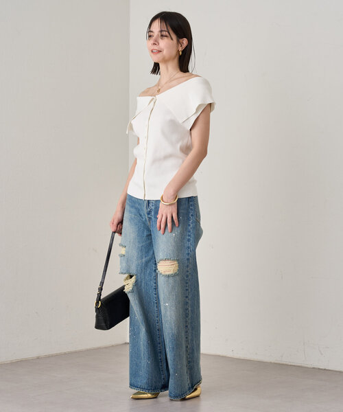 LOUNGEDRESS（ラウンジドレス）の「オフショル2WAYニット