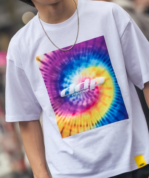 ddp（ディーディーピー）の「【DDP】別注 プリント 半袖Tシャツ（Tシャツ/カットソー・メンズ・ブラック系1/ブラック系/ホワイト系2/ホワイト系1/ホワイト系/ブラウン/ブラック/ホワイト/グリーン系2/グリーン系1/ブラウン系/ブラック系2・SMALL/MEDIUM/X-LARGE/LARGE）」の4枚目の写真