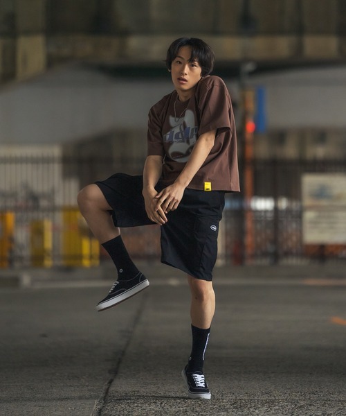 ddp（ディーディーピー）の「【DDP】別注 プリント 半袖Tシャツ（Tシャツ/カットソー・メンズ・ブラック系1/ブラック系/ホワイト系2/ホワイト系1/ホワイト系/ブラウン/ブラック/ホワイト/グリーン系2/グリーン系1/ブラウン系/ブラック系2・SMALL/MEDIUM/X-LARGE/LARGE）」の18枚目の写真