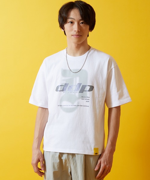 ddp（ディーディーピー）の「【DDP】別注 プリント 半袖Tシャツ（Tシャツ/カットソー・メンズ・ブラック系1/ブラック系/ホワイト系2/ホワイト系1/ホワイト系/ブラウン/ブラック/ホワイト/グリーン系2/グリーン系1/ブラウン系/ブラック系2・SMALL/MEDIUM/X-LARGE/LARGE）」の21枚目の写真