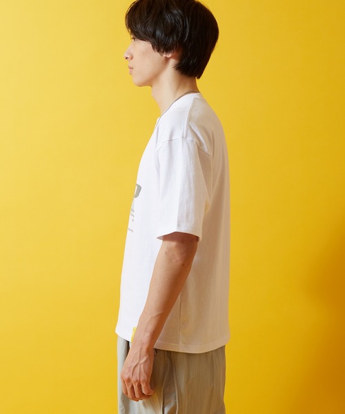 ddp（ディーディーピー）の「【DDP】別注 プリント 半袖Tシャツ（Tシャツ/カットソー・メンズ・ブラック系1/ブラック系/ホワイト系2/ホワイト系1/ホワイト系/ブラウン/ブラック/ホワイト/グリーン系2/グリーン系1/ブラウン系/ブラック系2・SMALL/MEDIUM/X-LARGE/LARGE）」の22枚目の写真