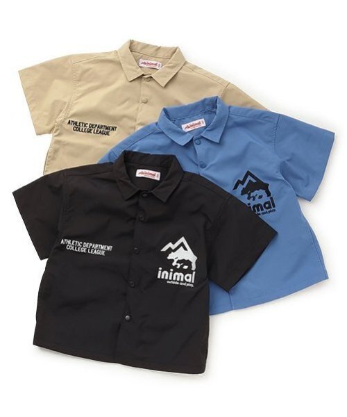 minimal（ミニマル）の「【速乾】ワークシャツ（シャツ/ブラウス・キッズ・ベージュ/ブラック/ブルーグレー・110cm/100cm/120cm/130cm/140cm）」の14枚目の写真