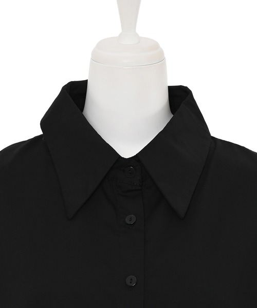 Narcissus（ナルシス）の「【Narcissus】フリルペプラムシャツ（シャツ/ブラウス・レディース・ホワイト/ブラック・FREE）」の4枚目の写真