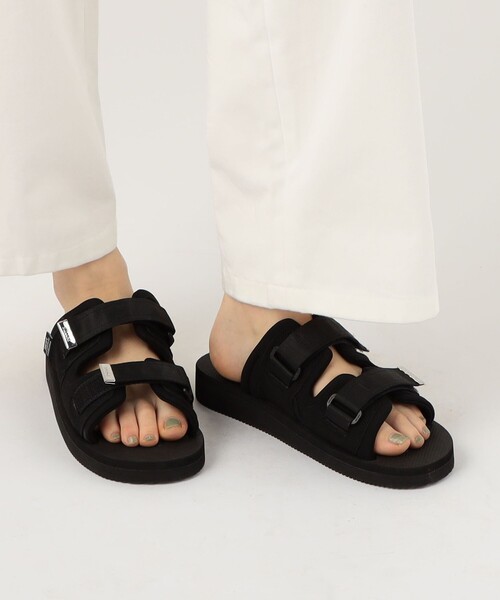 suicoke（スイコック）の「【別注】SUICOKE MOGI サンダル（サンダル・レディース・ブラック・5/6/7）」の2枚目の写真