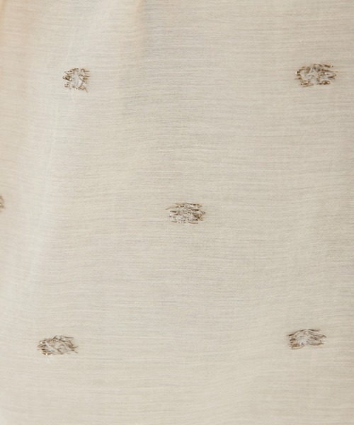 qualite(カリテ)の「カットドビーチュニックブラウス/夏服(シャツ/ブラウス・レディース・ベージュ・フリー)」の14枚目の写真