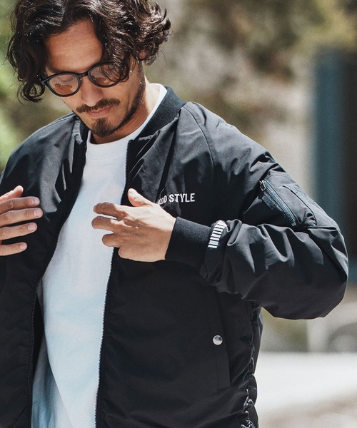 mj10794- Puckering MA-1 MA-1ジャケット（ブルゾン）｜felkod