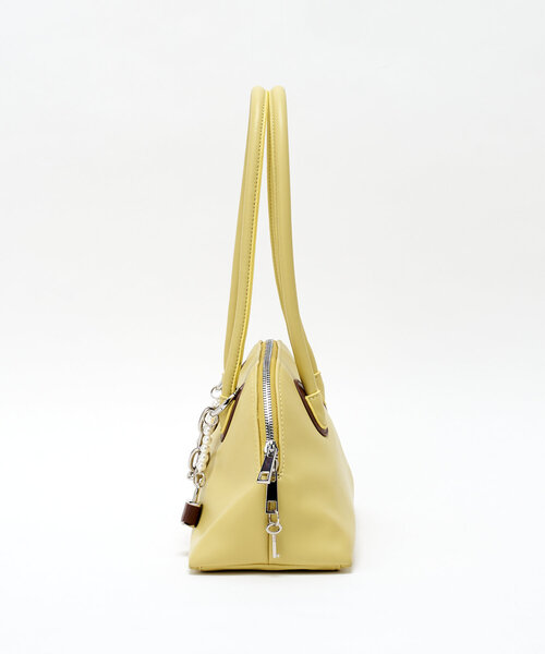 GRAIN(グレイン)の「【GRAIN/グレイン】チャーム付きバイカラートートバッグ(トートバッグ・レディース・イエロー/ネイビー/レッド・FREE)」の6枚目の写真