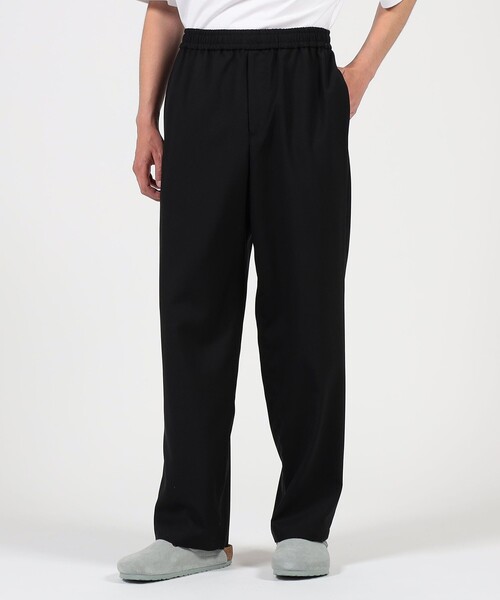 EDITION（エディション）の「TECH WOOL イージーパンツ（その他パンツ・メンズ・ブラック/キャメル・L/M/S）」の3枚目の写真