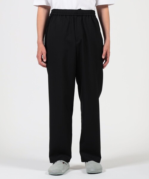 EDITION（エディション）の「TECH WOOL イージーパンツ（その他パンツ・メンズ・ブラック/キャメル・L/M/S）」の4枚目の写真